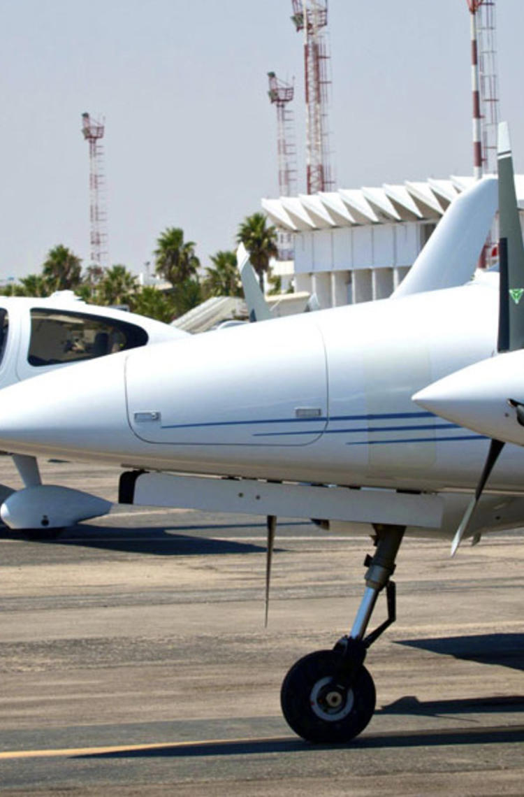 SFA aircraft on ground Aligned aircraft on ground